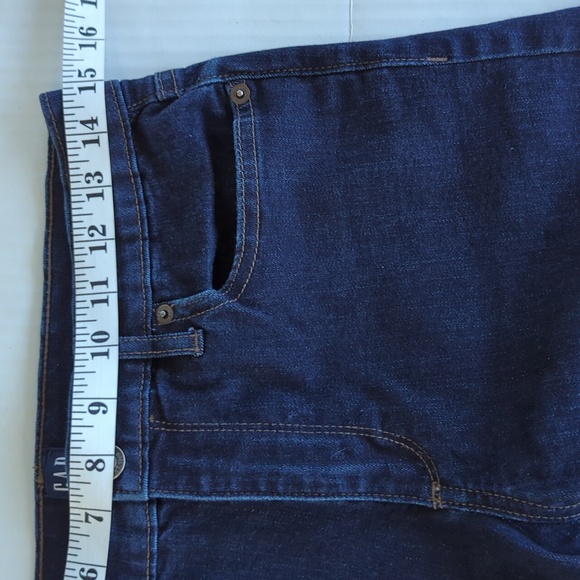 Gap Perfect Bootcut Denim Jeans 28R Blue Pockets - Picture 13 of 16